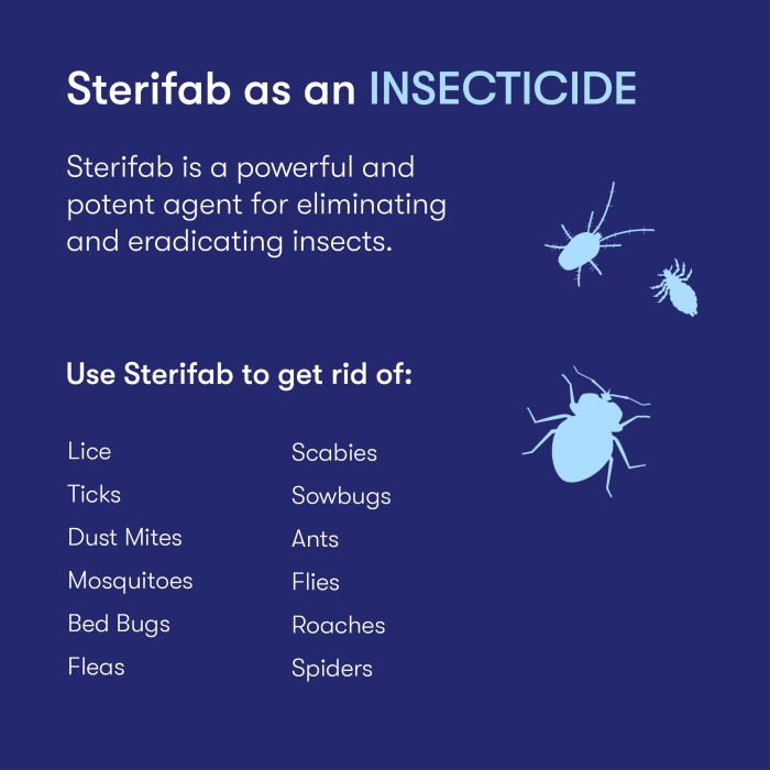 STERIFAB gal Bug Off Pest Control Center